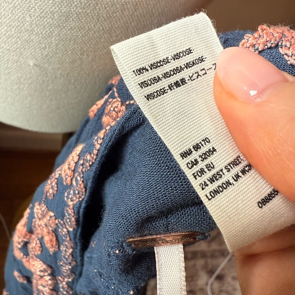 Free People Embroidered Fable Dress - Picture 5 of 7